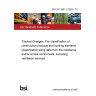 BS EN 13501-2:2023 - TC Tracked Changes. Fire classification of construction products and building elements Classification using data from fire resistance and/or smoke control tests, excluding ventilation services