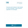 UNE EN 973:2010 Chemicals used for treatment of water intended for human consumption - Sodium chloride for regeneration of ion exchangers