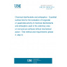 UNE EN 16438:2014 Chemical disinfectants and antiseptics - Quantitative surface test for the evaluation of fungicidal or yeasticidal activity of chemical disinfectants and antiseptics used in the veterinary area on non-porous surfaces without mechanical action - Test method and requirements (phase 2, step 2)