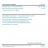 CSN EN 3837 - Aerospace series - Paints and varnishes - Nature and method for surface preparation of test pieces in aluminium alloys