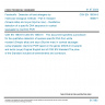 CSN EN 15634-5 - Foodstuffs - Detection of food allergens by molecular biological methods - Part 5: Mustard (Sinapis alba) and soya (Glycine max) - Qualitative detection of a specific DNA sequence in cooked sausages by real-time PCR