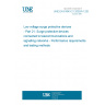 UNE EN 61643-21:2002/A1:2009 Low voltage surge protective devices - Part 21: Surge protective devices connected to telecommunications and signalling networks - Performance requirements and testing methods