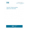 UNE EN ISO 16315:2016 Small craft - Electric propulsion system (ISO 16315:2016)