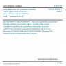 CSN EN 60384-9-1 - Fixed capacitors for use in electronic equipment - Part 9-1: Blank detail specification - Fixed capacitors of ceramic dielectric, Class 2 - Assessment level EZ