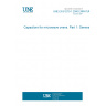 UNE EN 61270-1:2000 ERRATUM Capacitors for microwave ovens. Part 1: General.