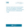 UNE EN ISO 105-J02:2001 TEXTILES. TESTS FOR COLOUR FASTNESS. PART J02: INSTRUMENTAL ASSESSMENT OF RELATIVE WHITENESS. (ISO 105-J02:1997, INCLUDING TECHNICAL CORRIGENDUM 1:1998)