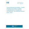 UNE EN 14562:2007 Chemical disinfectants and antiseptics - Quantitative carrier test for the evaluation of fungicidal or yeasticidal activity for instruments used in the medical area - Test method and requirements (phase 2, step 2)