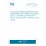 UNE EN 61850-7-4:2010 Communication networks and systems for power utility automation - Part 7-4: Basic communication structure - Compatible logical node classes and data classes (Endorsed by AENOR in September of 2010.)