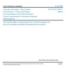 CSN ISO/IEC 8650-2 - Information technology - Open Systems Interconnection - Protocol specification for the Association Control Service Element: Protocol Implementation Conformance Statement (PICS) proforma