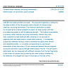 CSN EN ISO 3325 - Sintered metal materials, excluding hardmetals - Determination of transverse rupture strength