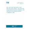 UNE EN 120001:1992 Blank Detail Specification: Light emitting diodes, light emitting diode arrays, light emitting diode displays without internal logic and resistor