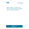 UNE EN 1093-1:2009 Safety of machinery - Evaluation of the emission of airborne hazardous substances - Part 1: Selection of test methods