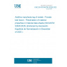 UNE EN ISO/ASTM 52929:2025 Additive manufacturing of metals - Powder bed fusion - Presentation of material properties in material data sheets (ISO/ASTM 52929:2025) (Endorsed by Asociación Española de Normalización in December of 2025.) UNE EN ISO/ASTM 52929:2025 Additive manufacturing of metals - Powder bed fusion - Presentation of material properties in material data sheets (ISO/ASTM 52929:2025) (Endorsed by Asociación Española de Normalización in December of 2025.)