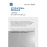 IEC 61249-2-34:2009 - Materials for printed boards and other interconnecting structures - Part 2-34: Reinforced base materials, clad and unclad - Non-halogenated modified or unmodified resin system, woven E-glass laminate sheets of defined relative permittivity (equal to or less than 3,7 at 1 GHz) and flammability (vertical burning test), copper-clad