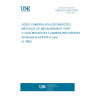 UNE EN 61146-3:1997 VIDEO CAMERAS (PAL/SECAM/NTSC) METHODS OF MEASUREMENT. PART 3: NON-BROADCAST CAMERA-RECORDERS (Endorsed by AENOR in June of 1998.)