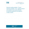 UNE EN IEC 60216-1:2026 Electrical insulating materials - Thermal endurance properties - Part 1: Ageing procedures and evaluation of test results (Endorsed by Asociación Española de Normalización in March of 2026.)