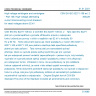 CSN EN IEC 62271-108 ed. 2 - High-voltage switchgear and controlgear - Part 108: High-voltage alternating current disconnecting circuit-breakers for rated voltages above 52 kV