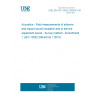 UNE EN ISO 10052:2005/A1:2010 Acoustics - Field measurements of airborne and impact sound insulation and of service equipment sound - Survey method - Amendment 1 (ISO 10052:2004/Amd 1:2010)