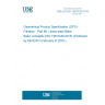 UNE EN ISO 16610-60:2015 Geometrical Product Specification (GPS) - Filtration - Part 60: Linear areal filters: Basic concepts (ISO 16610-60:2015) (Endorsed by AENOR in February of 2016.)