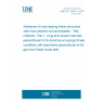 UNE EN 15416-1:2017 Adhesives for load bearing timber structures other than phenolic and aminoplastic - Test methods - Part 1: Long-term tension load test perpendicular to the bond line at varying climate conditions with specimens perpendicular to the glue line (Glass house test)