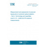 UNE EN 14255-4:2007 Measurement and assessment of personal exposures to incoherent optical radiation - Part 4: Terminology and quantities used in UV-, visible and IR-exposure measurements