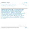 CSN EN ISO 1716 - Reaction to fire tests for products - Determination of the gross heat of combustion (calorific value)