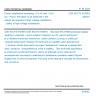 CSN IEC/TS 61936-0 - Power installations exceeding 1 kV AC and 1,5 kV DC - Part 0: Principles to be observed in the design and erection of high voltage installations - Safety of high voltage installations