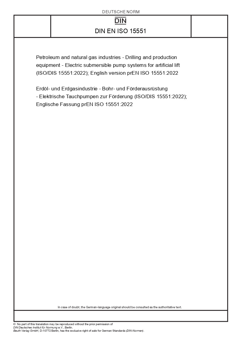 DIN EN ISO 15551