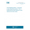 UNE EN 12094-13/AC:2002 Fixed firefighting systems - Components for gas extinguishing systems - Part 13: Requirements and test methods for check valves and non-return valves.