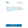 UNE EN 13897:2006 Flexible sheets for waterproofing - Bitumen, plastic and rubber sheets for roof waterproofing - Determination of watertightness after stretching at low temperature