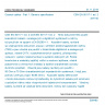 CSN EN 50117-1 ed. 2 - Coaxial cables - Part 1: Generic specification