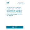 UNE EN ISO 6468:1997 WATER QUALITY. DETERMINATION OF CERTAIN ORGANOCHLORIDE INSECTICIDES, POLYCHLORINATED BIPHENYLS AND CHLOROBENZENES. GAS CHROMATOGRAPHIC METHOD AFTER LIQUID-LIQUID EXTRACTION (ISO 6468:1996).