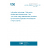 UNE EN 50600-4-2:2016/A1:2019 Information technology - Data centre facilities and infrastructures - Part 4-2: Power Usage Effectiveness (Endorsed by Asociación Española de Normalización in April of 2019.)