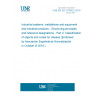 UNE EN IEC 81346-2:2019 Industrial systems, installations and equipment and industrial products - Structuring principles and reference designations - Part 2: Classification of objects and codes for classes (Endorsed by Asociación Española de Normalización in October of 2019.)