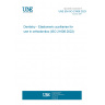 UNE EN ISO 21606:2023 Dentistry - Elastomeric auxiliaries for use in orthodontics (ISO 21606:2022)