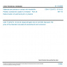 CSN P CEN/TS 13130-20 - Materials and articles in contact with foodstuffs - Plastics substances subject to limitation - Part 20: Determination of epichlorohydrin in plastics