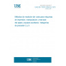 UNE EN 13023:2004+A1:2010 Noise measurement methods for printing, paper converting, paper making machines and auxiliary equipment - Accuracy grades 2 and 3