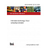 BS EN ISO/IEC 22123-2:2026 Information technology. Cloud computing Concepts