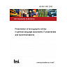 BS ISO 1951:2026 Presentation of lexicographic entries in general language dictionaries. Fundamentals and recommendations BS ISO 1951:2026 Presentation of lexicographic entries in general language dictionaries. Fundamentals and recommendations