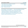 CSN EN 60384-8-1 - Fixed capacitors for use in electronic equipment - Part 8-1: Blank detail specification - Fixed capacitors of ceramic dielectric, Class 1 - Assessment level EZ