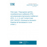 UNE EN ISO 1346:2021 Fibre ropes - Polypropylene split film, monofilament and multifilament (PP2) and polypropylene high-tenacity multifilament (PP3) - 3-, 4-, 8- and 12-strand ropes (ISO 1346:2021) (Endorsed by Asociación Española de Normalización in June of 2021.)