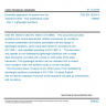 CSN EN 15254-3 - Extended application of results from fire resistance tests - Non-loadbearing walls - Part 3: Lightweight partitions