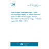 UNE EN ISO 11806-1:2012 Agricultural and forestry machinery - Safety requirements and testing for portable, hand-held, powered brush-cutters and grass-trimmers - Part 1: Machines fitted with an integral combustion engine (ISO 11806-1:2011)