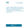 UNE EN ISO 7539-6:2020 Corrosion of metals and alloys - Stress corrosion testing - Part 6: Preparation and use of precracked specimens for tests under constant load or constant displacement (ISO 7539-6:2018, Corrected version 2018-11)