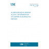 UNE 38171:1996 ALUMINIUM AND ALUMINIUM ALLOYS. DETERMINATION OF COPPER. ELECTROLYTIC METHOD.