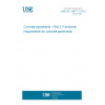 UNE EN 13877-2:2013 Concrete pavements - Part 2: Functional requirements for concrete pavements