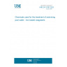 UNE EN 15797:2023 Chemicals used for the treatment of swimming pool water - Iron based coagulants