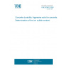 UNE 83963:2008 Concrete durability. Aggresive soils for concrete. Determination of the ion sulfate content.