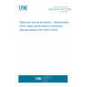 UNE EN ISO 21877:2020 Stationary source emissions - Determination of the mass concentration of ammonia - Manual method (ISO 21877:2019)