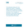 UNE EN ISO 20776-2:2022 Clinical laboratory testing and in vitro diagnostic test systems - Susceptibility testing of infectious agents and evaluation of performance of antimicrobial susceptibility test devices - Part 2: Evaluation of performance of antimicrobial susceptibility test devices against reference broth micro-dilution (ISO 20776-2:2021)